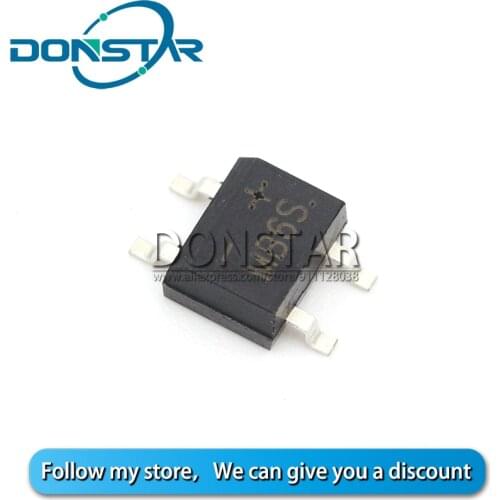 100PCS MB6S MB6F SOP MB10S MB10F SOP-4 MB6M DIP4 MB10M DIP-4Bridge Rectifier Diode New And Original
