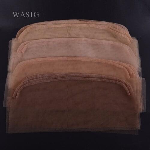 12 Pieces/Lot Lace Net Basement Foundation for Making Lace Top Closure Wigs 13*4 Inch