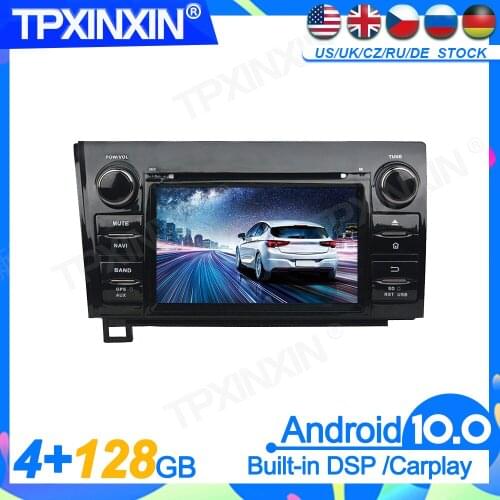 Android10.0 For Toyota Sequoia Tundra 2010-2012 Head Unit Car Multimedia Player Auto Radio Tape Recorder GPS Navigation DSP IPS