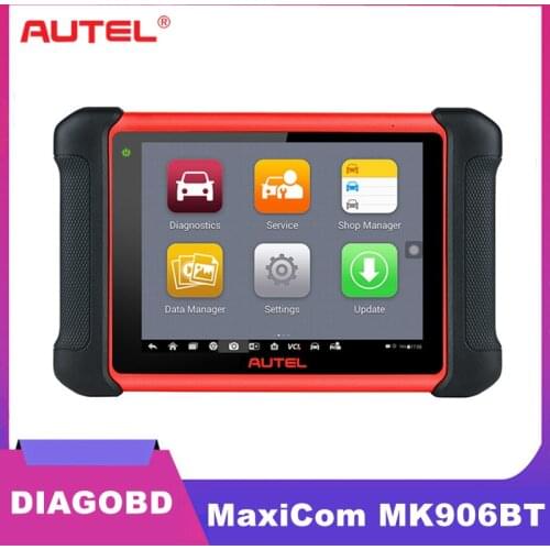 Autel MaxiCom MK906BT Diagnostic Scanner 2020 Newest All System Diagnostics With ECU Coding, Bi-Directional Control, 21 Services