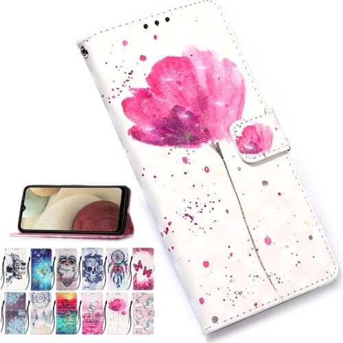 Case For Xiaomi Mi 10 Lite 5G Redmi 8A 7A 6A K20 Pro Pocophone F1 Note 9S 7 8 Pro 8T 4X 5A Note 9 Pro Max Flower Pattern Leather