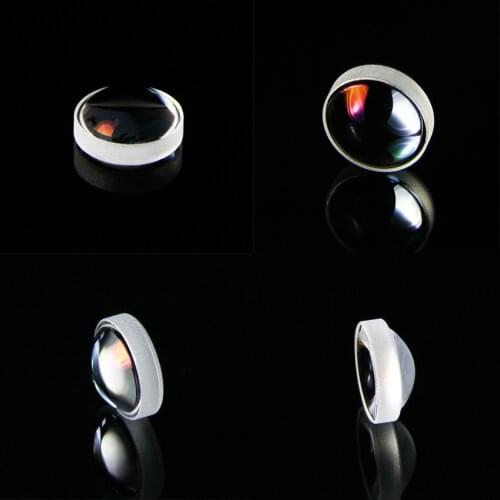 Optical Lens Diameter 5mm Center Thickness 1.1mm Coated 650nm Optical Glass Meniscus Lens