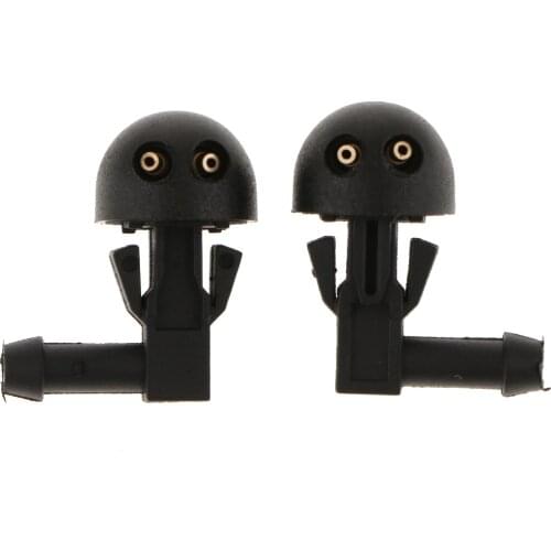 Front Windscreen Windsheild Wiper Washer Spray Jet Nozzles For PEUGEOT 206