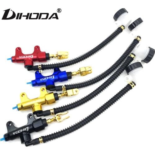 Motorcycle CNC Rear Brake Foot Hydraulic Brake Pump For Suzuki Kawasaki Honda Yamaha Refit Rear Brake Master Cylinder Pump