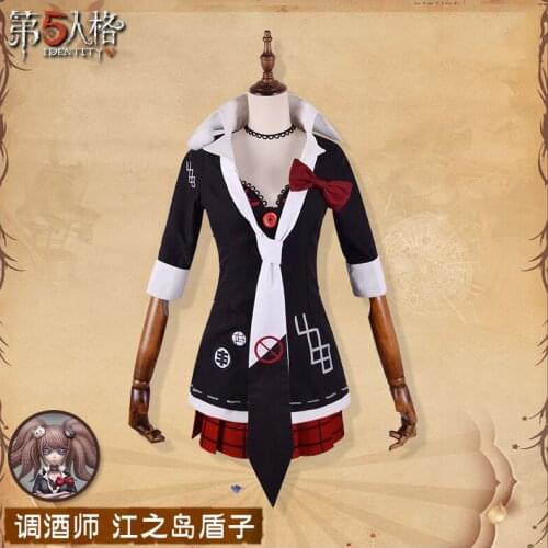Game Identity V Dangan Ronpa Joseph Enoshima Junko Uniform Suit Cosplay Costume Halloween Outfit For Women New 2020