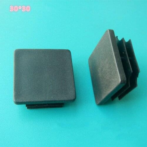 Square plug 30*30mm plastic Matte furniture plastic parts Plug