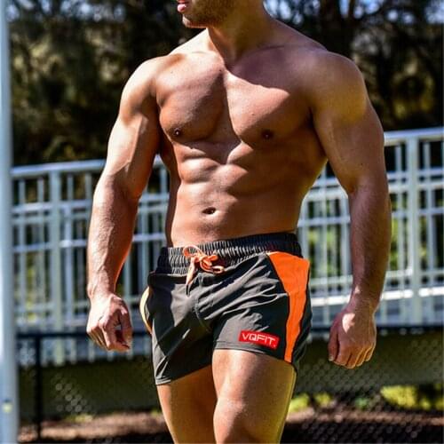 Workout Fitness Mens Running Bodybuilding Shorts Gym Men Fashion Brand Training Mesh Casual Comfortable Plus Size Sports Shorts