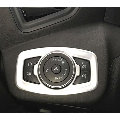 Car Fog Head Light Adjust Switch Button Cover Trim for Ford Fusion 2013-2018