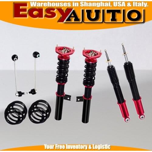 Non-Adjustable COILOVER SUSPENSION KITS FOR VOLKSW@GEN 06-09 GT*I / 03-07 GO*lf MK5