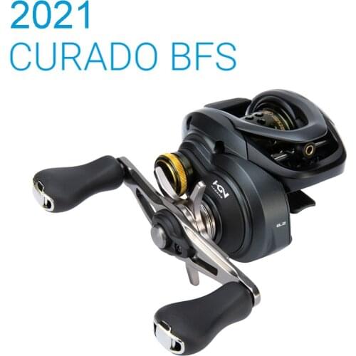 2021 NEW Original SHIMANO CURADO BFS Saltwater Fishing Reels XG Left or Right Hand MAGNUMLITE SPOOL Long Shot Baitcasting Wheel