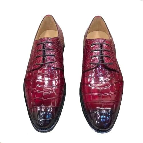 Chue new men shoes men dress shoes men formal shoes wine red wedding business dinner men shoes male shoes