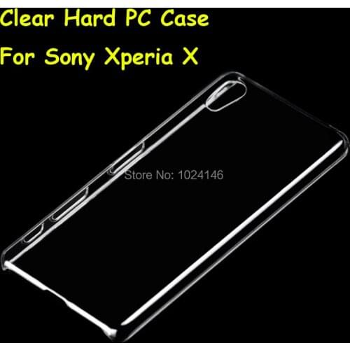 New Slim Crystal Transparent Hard PC Rear Fitted Back Case Cover Protection Skin Shell For Sony Xperia X F5122 F5121 5.0"