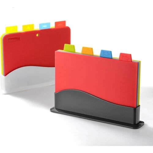 Plastic Cutting Board Foods Classification Boards Outdoors Camping Vegetable Fruits Meats Bread Chopping Blocks Charcuterie