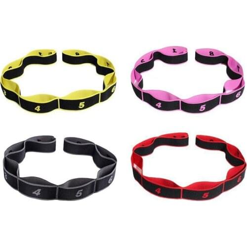 Yoga Rally Belt Belt Latin Dance Stretch Belt Loop Yoga Pilates Gym Fitness Resistance Band