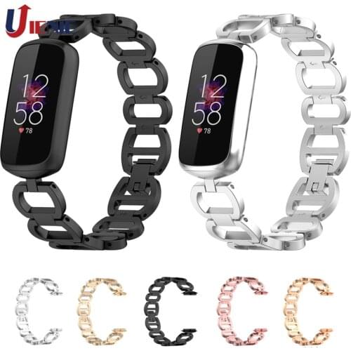 Watch Band Strap for Fitbit Luxe Watchband Metal Bracelet Replacement Wristband for Fitbit Luxe Correa ремешок