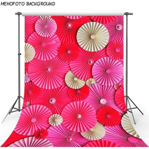 Pink Photography Backdrop Paper Flowers Photography Background Newborn 5x7ft Digital Print Kids Party Photo Pictures for Studio