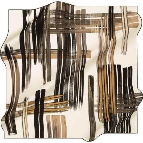 Aker Silk Crepe Satin Scarf 2020 Spring Summer 8095701 - 313