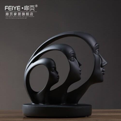 Nordic home wine porch sitting room TV ark adornment furnishing articles growth record abstraction indoor decoration