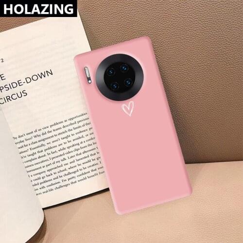Candy Color Ultra Thin Matte Loving Case For Huawei Mate 30 Pro 20 Phone Cases Cover Fundas