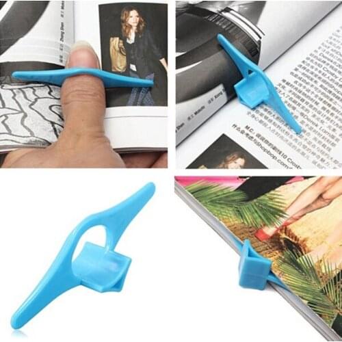 1PCS Rare Sale Bookmarks Thumb Book Holder Bookmark Finger Ring Markers For Books Stationery Gift The Convenient Tool Of Reading