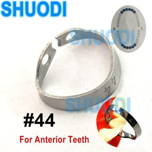 Dental Clip Rubber Dam Clamps Holder Dental Rubber Dam Clamp Clip #44 For Anterior Teeth