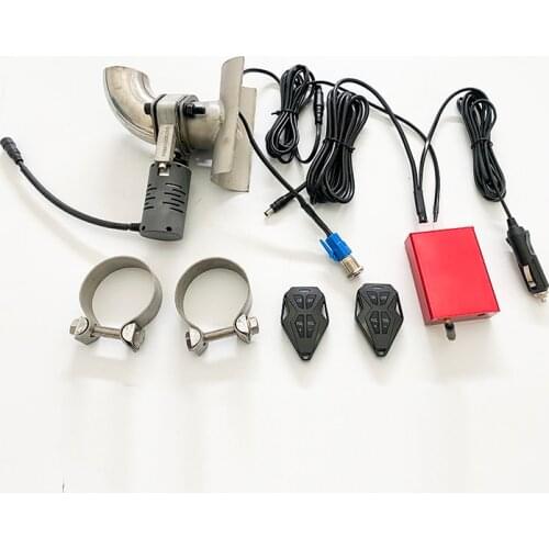Exhaust Cutout Valve Sounds Muffler System With Remtoe Controller Pipe Clamp Installation Free Adjustment
