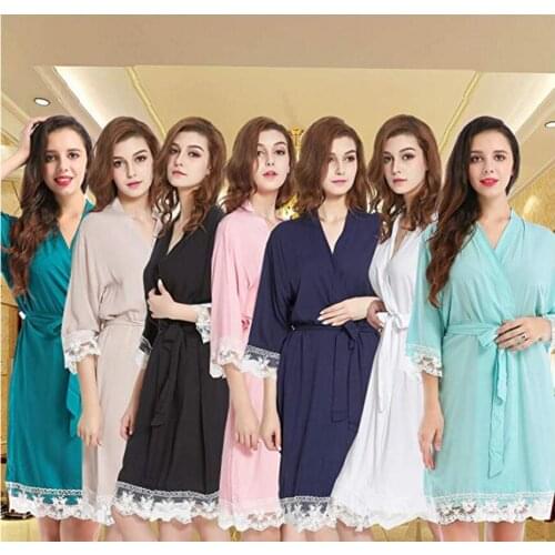 Женские хлопковые халаты CINOLE China At AliExpress