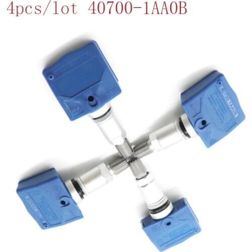 4 Pcs 315MHz 40700-1aa0b tire pressure sensor For Nissan Infiniti M35 M45 Q45 fx35 Fx45 40700-cd001 40700-cd011 407001a0b