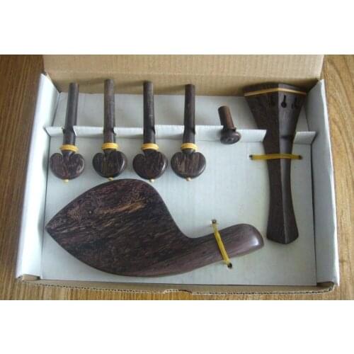 Nice rose Wood Violin Parts / Violin Fitting 4/4 size