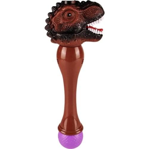 Dinosaur Handheld Electric Bubble Machine Bubble Wand Automatic T Rex Bubble Blower