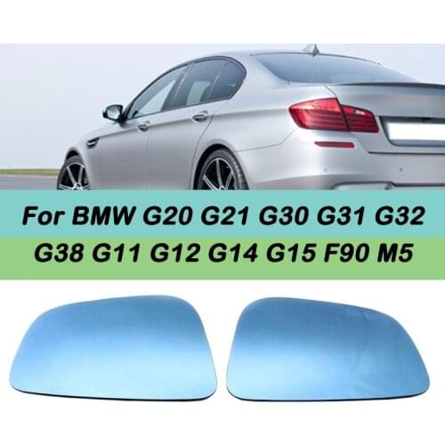 For BMW 3 Series G20 G21 5 Series G30 G31 G38 7 Series G11 G12 Auto Left Right Heated Wing Door Side Rearview Mirror Glass