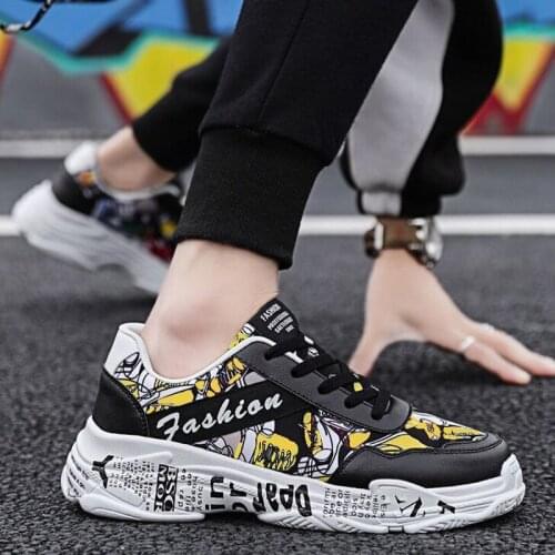 JUNSRM Breathable Mens Canvas Korean Style Increased Casual Sports Shoes