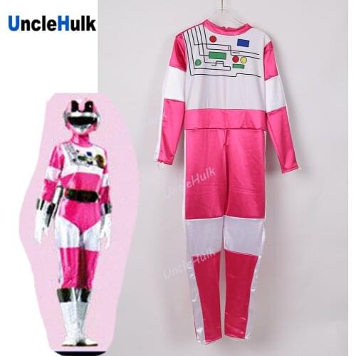 Choudenshi Bioman Pink Five Cosplay Costume | UncleHulk