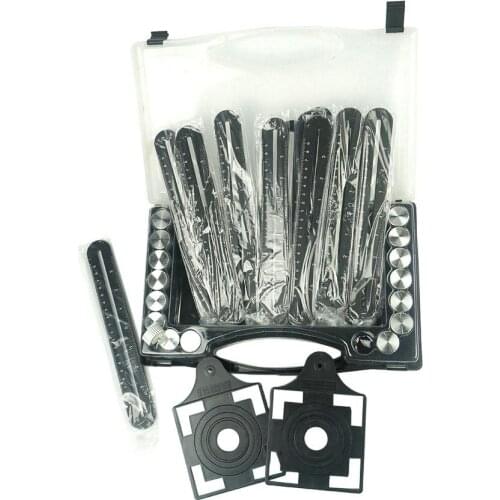 12 Folding Ruler Aluminum Tile Opening Locator Mud Tile Shop Paste Floor Tile Glass Universal Hole Punch Hand Tool