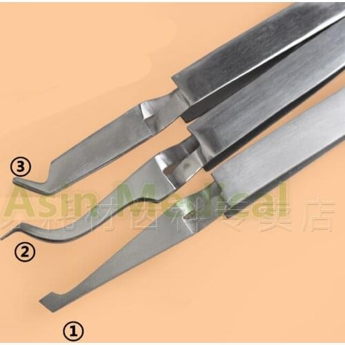 New Arrival Dental mouth tweezers orthodontic brackets clamp tweezers dental tools