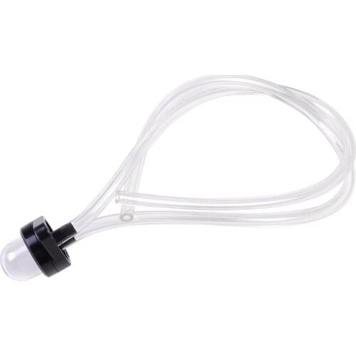 Snap In Primer Bulb with Fuel Line fit for Chainsaw Carburetor Carb Poulan Walbro Zama