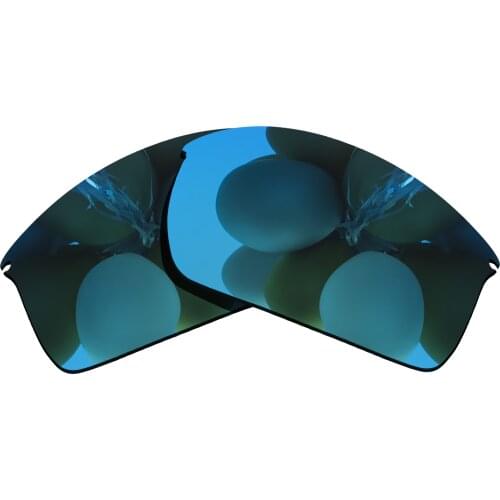 Polarized Replacement Lense For-Oakley Wiretap Sunglasses Frame True Color Mirrored Coating - Blue Options