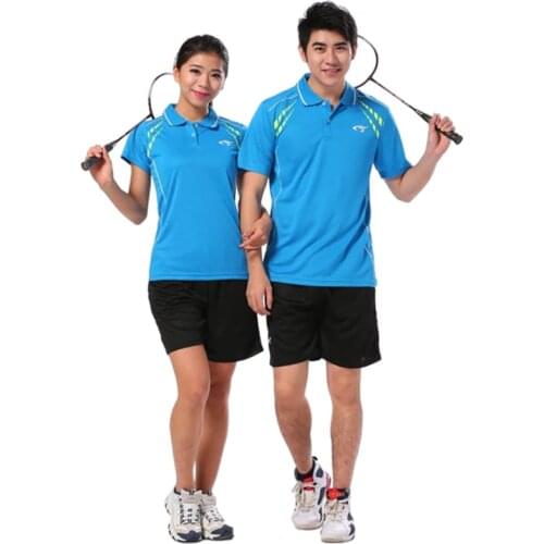Badminton Shirts Women Men Sports Shirt Tennis Tshirt Table Tennis Jerseys Gym Outdoor Running t-shirt sportswear