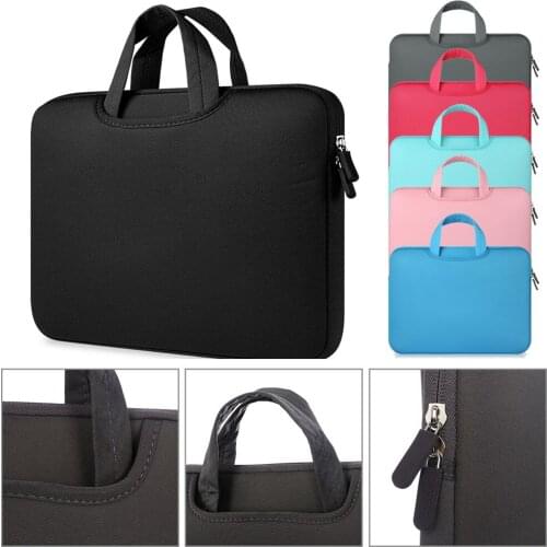 Laptop Bag Case 11 12 13 14 15 15.6 inch Nylon Shoulder Bag for MacBook Dell Acer Handbag Waterproof Computer Messenger Bag