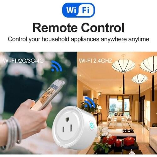 WiFi Socket Swtich US Plug Intelligence Outlet Switch for Echo Alexa Google Home APP Remote Control Automation Modules