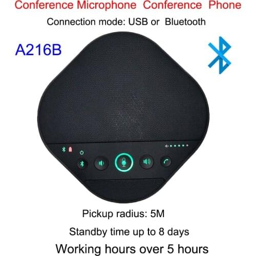 UVC 20 Conference Speaker Phone for Boardrooms and Conference Rooms, 4 Uni-Directional Microphone with 360 Degree Audio Pickup