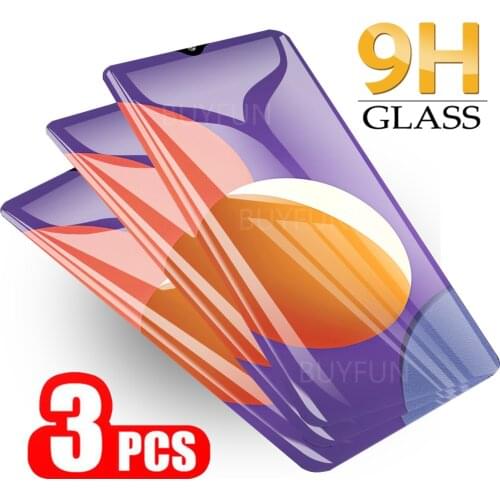 3PCS Tempered Glass For Samsung m12 m 12 Screen Protector On For samsung a12 m21s a42 a32 m02s screen Protective Glass 9H