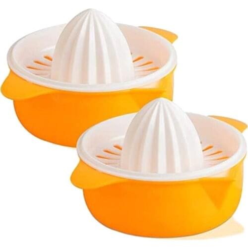 2 Set Manual Juicer Citrus Lemon Squeezer Lime Press Hand Juicer Lemon Orange Hand Squeezer Fruit Juicers,Rotation Press