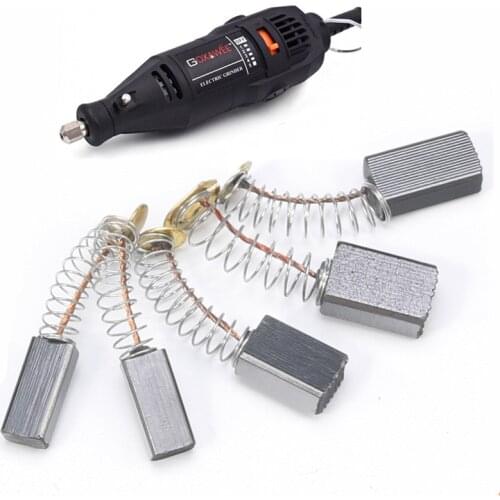 20pc/lot High Performance Graphite Carbon Brush Power Tool Replacement Spare Part for Electric Motors Angle Grinders Fittings