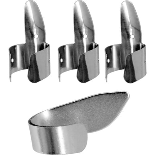 4pcs/set Guitar Thumb Picks Finger Pick Plectrum Kit for Music Lovers