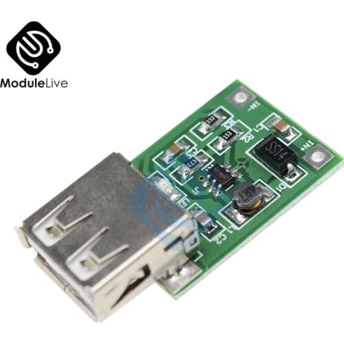 5pcs USB Output Boost Converter Mini DC-DC Step Up Power Supply Board Module Lithium Battery Charger Board DC 0.9-5V 600MA