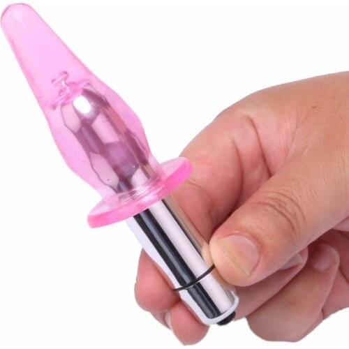 Anal Vibrator Sex Toys for Woman Clitoris Stimulator G-Spot Dildo Vibrator Butt Plug Vibrating Bullet Egg Female Masturbation