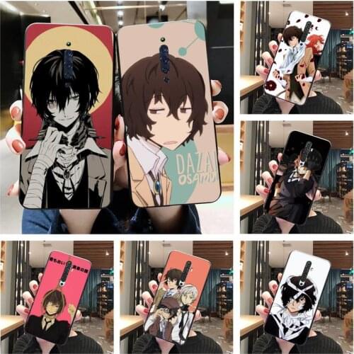 Anime bungou stray dogs Dazai Osamu Phone Case For Oppo A5 A9 2020 Reno2 z Renoace 3pro A73S A71 F11