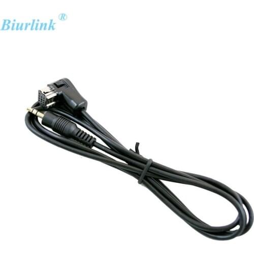 Biurlink Car Radio Audio Aux Cable MP3 Input Adapter for Pioneer Headunit IP-BUS