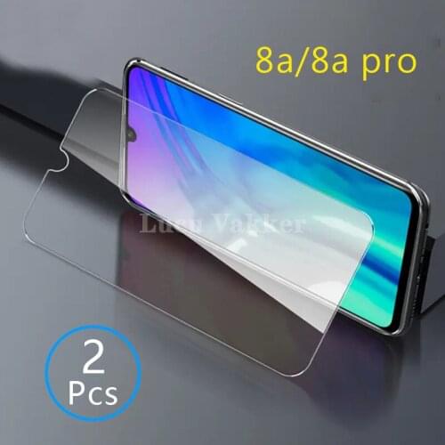Case on honor 8a pro case cover tempered glass for huawei honor8a 8 a a8 8apro screen protector coque bag protective phone 6.09